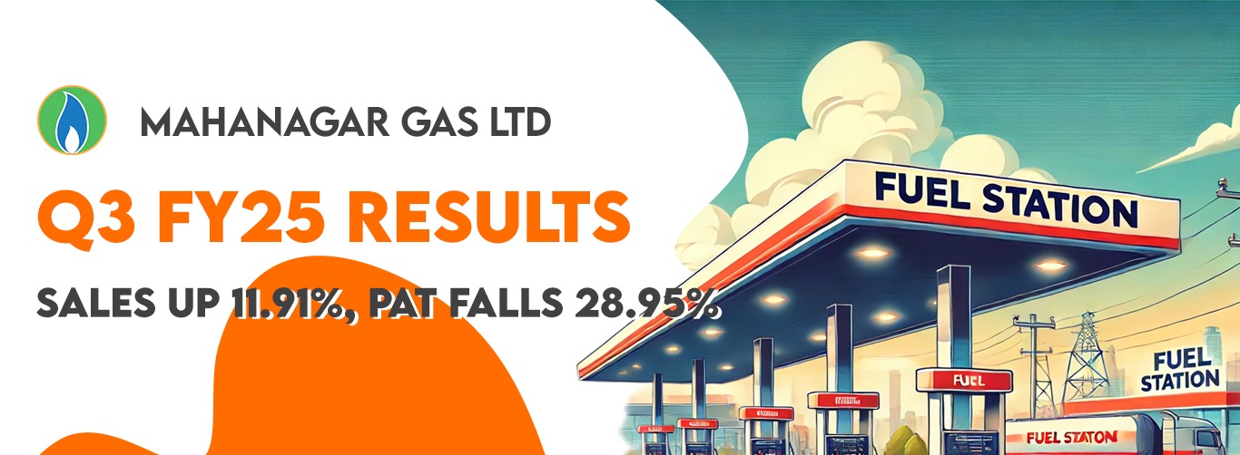 Mahanagar Gas Ltd Q3 FY25 Results: Sales Up 11.91%, PAT Falls 28.95%