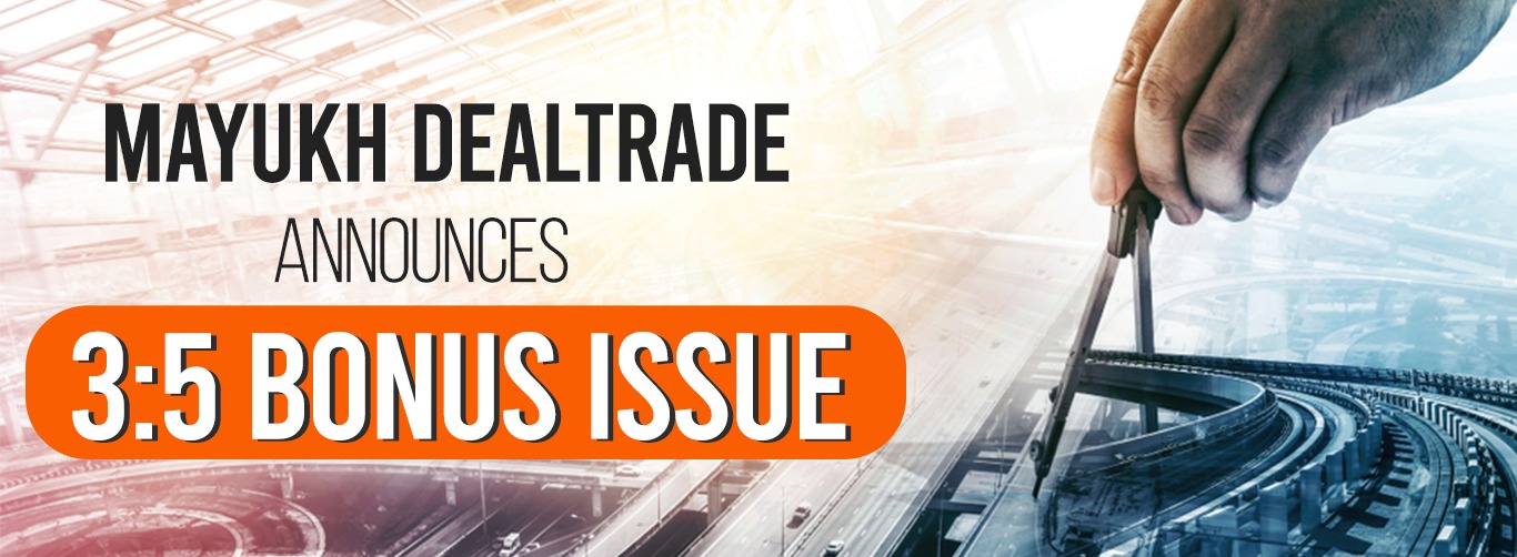 Mayukh Dealtrade Ltd Announces 3:5 Bonus Issue to Reward Shareholders