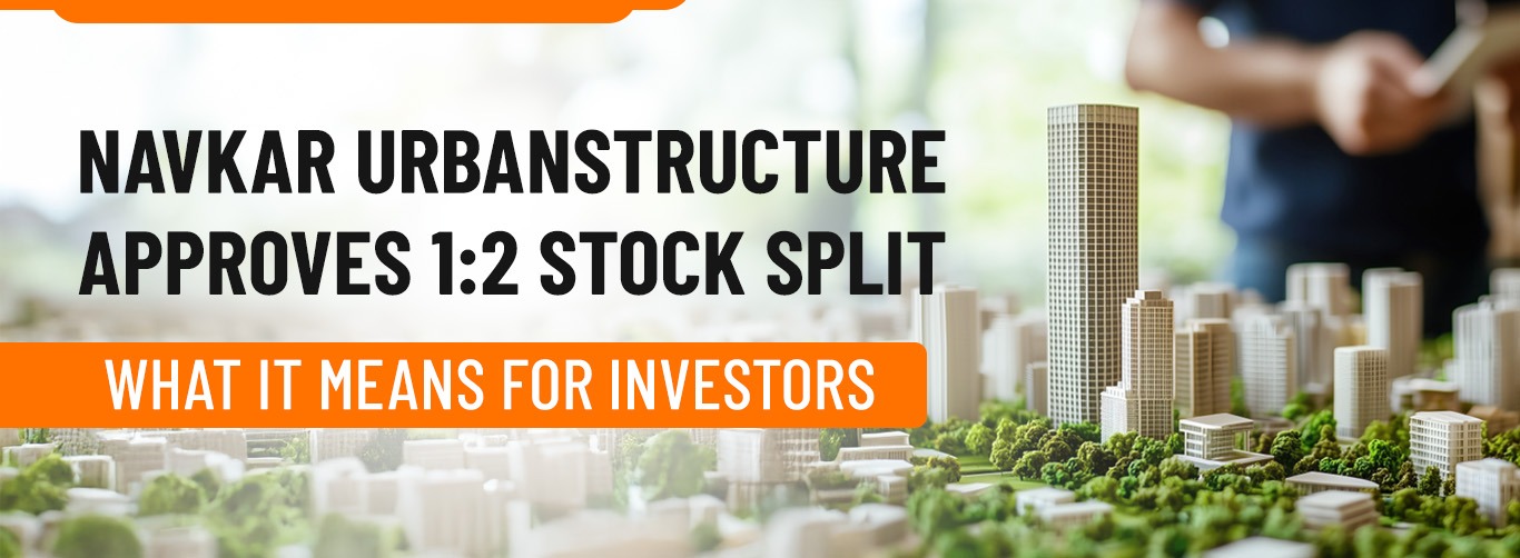 navkar urbanstructure stock split