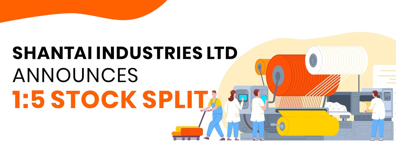 shantai industries stock split