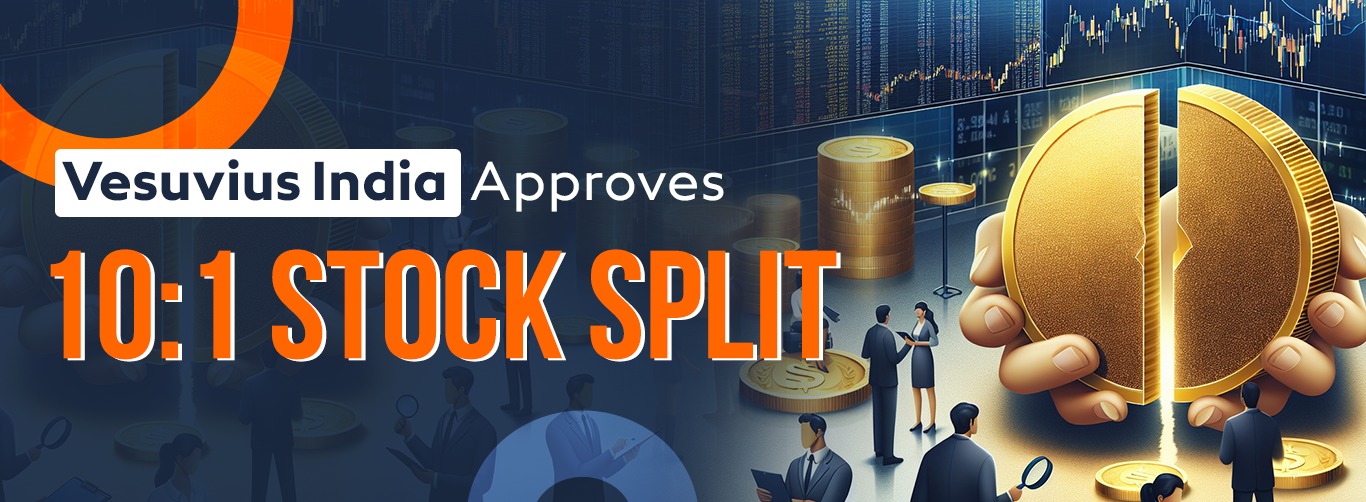vesuvius india stock split