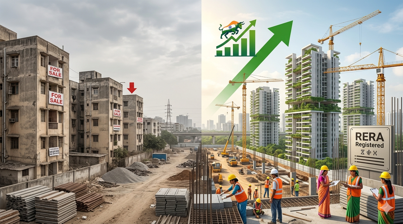 Indian Real Estate Resilience Amid Cooling Housing Cycle