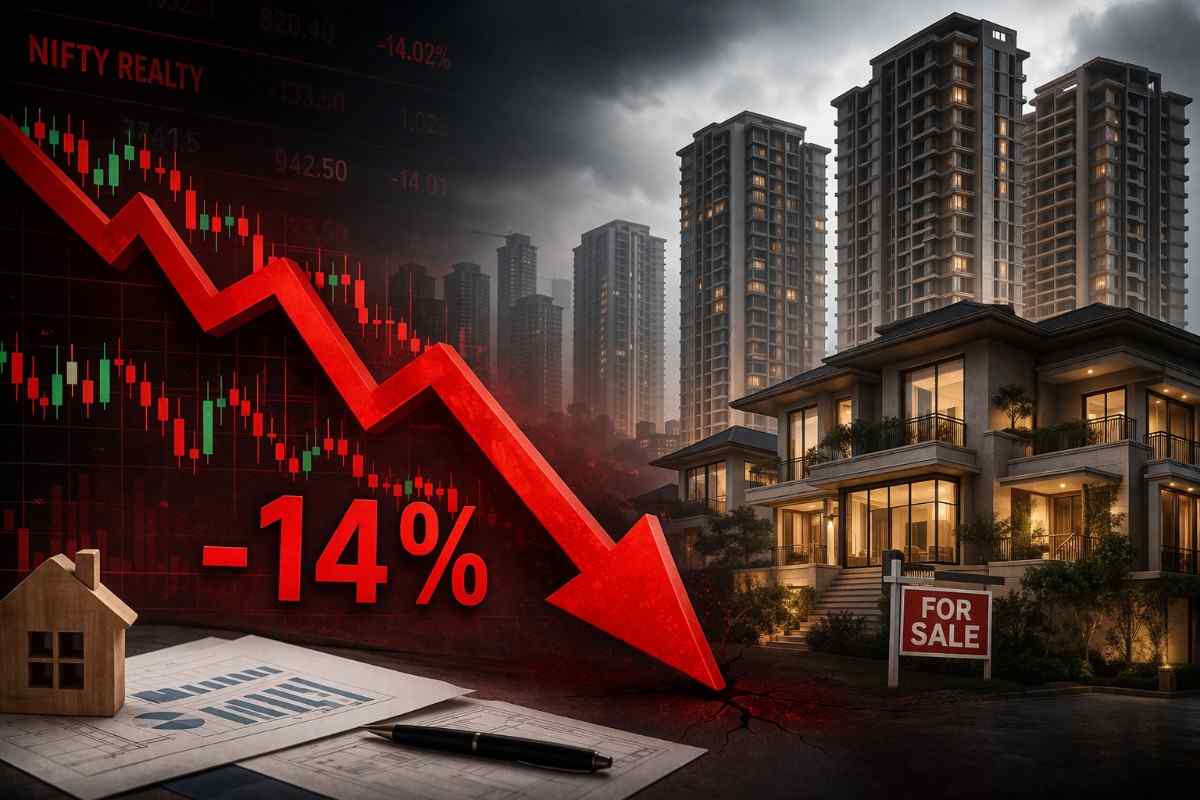 Nifty Realty 14% fall and luxury housing dip