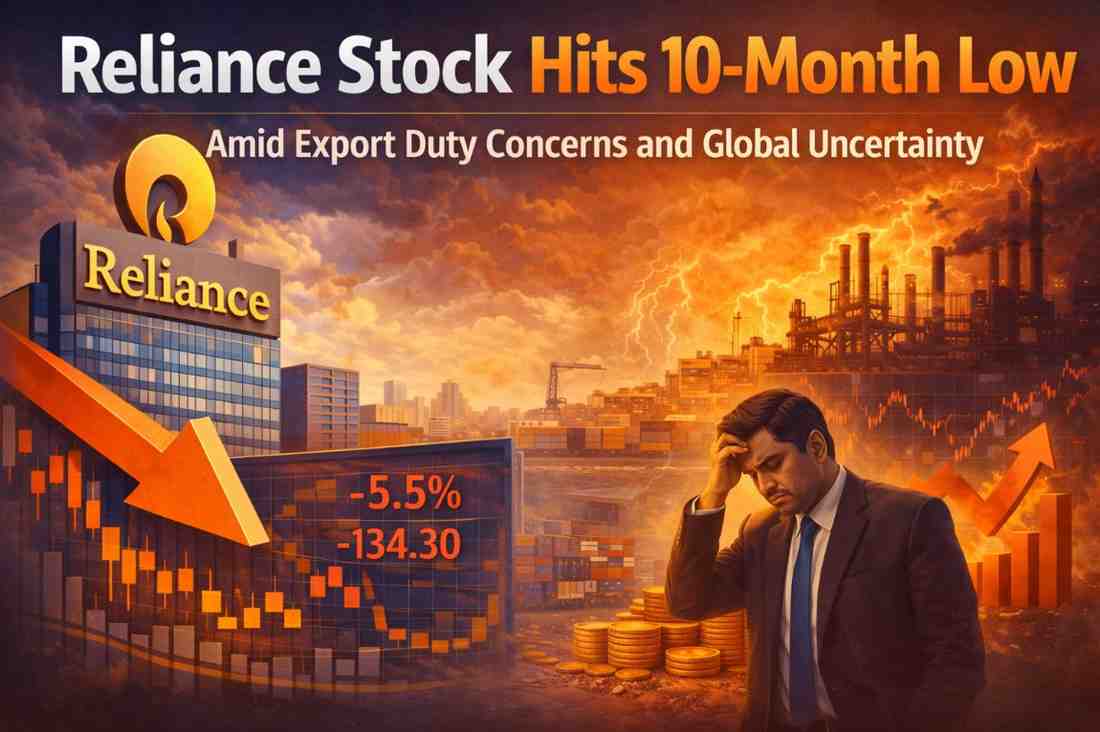 Reliance stock hits 10-month low