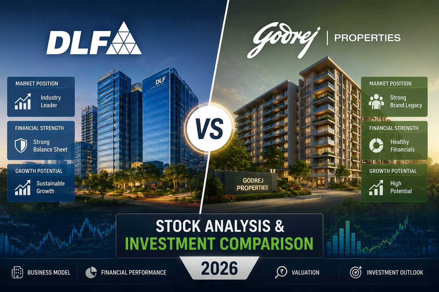 DLF vs Godrej Properties: Stock Analysis & Investment Comparison 2026