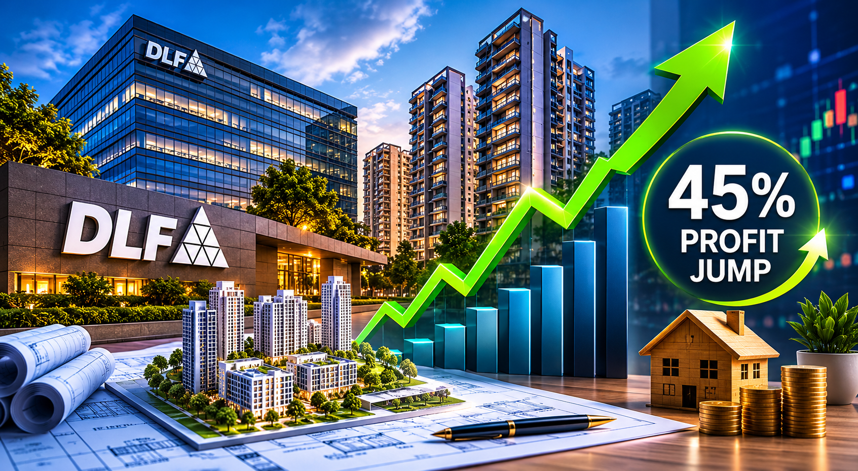 DLF Q4 profit jumps on real estate recovery