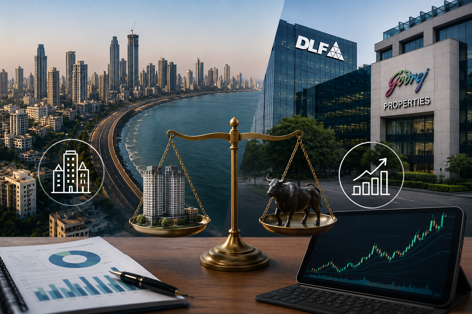 Mumbai Real Estate vs DLF Godrej Stocks: ROI Comparison 2026