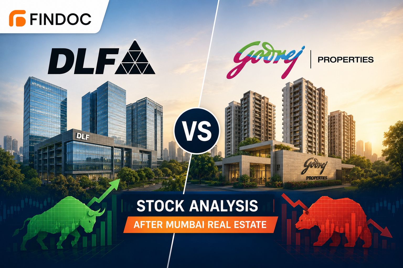 DLF vs Godrej Properties: Stock Analysis After Mumbai Real Estate
