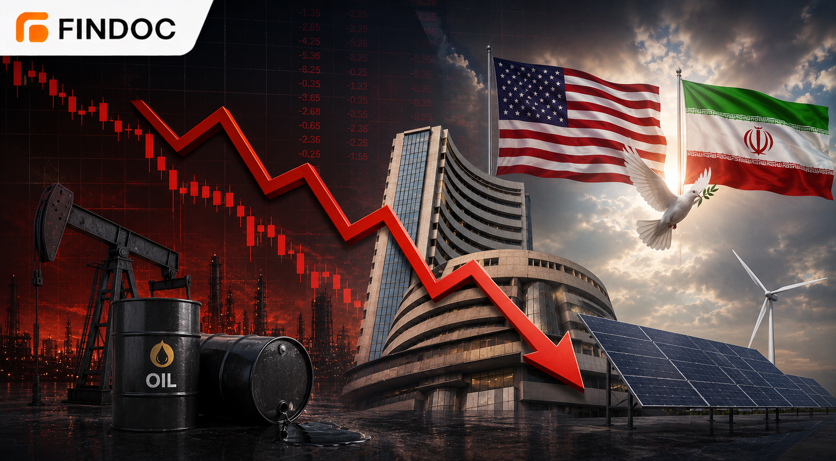 India Energy Stocks under Pressure as Oil Slides on US – Iran Peace Deal