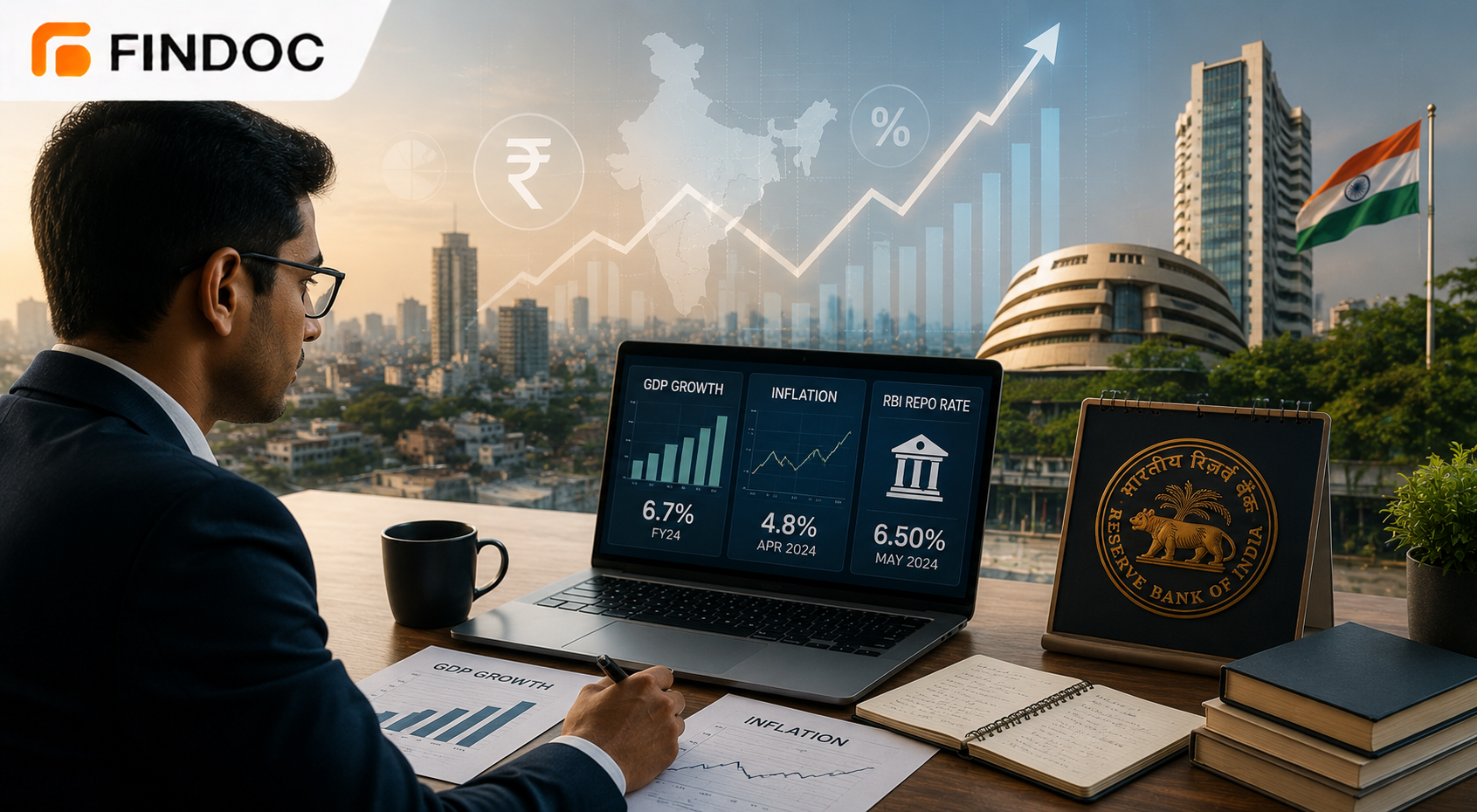 India Economy in Focus: GDP, Inflation and RBI Signals Shape Markets