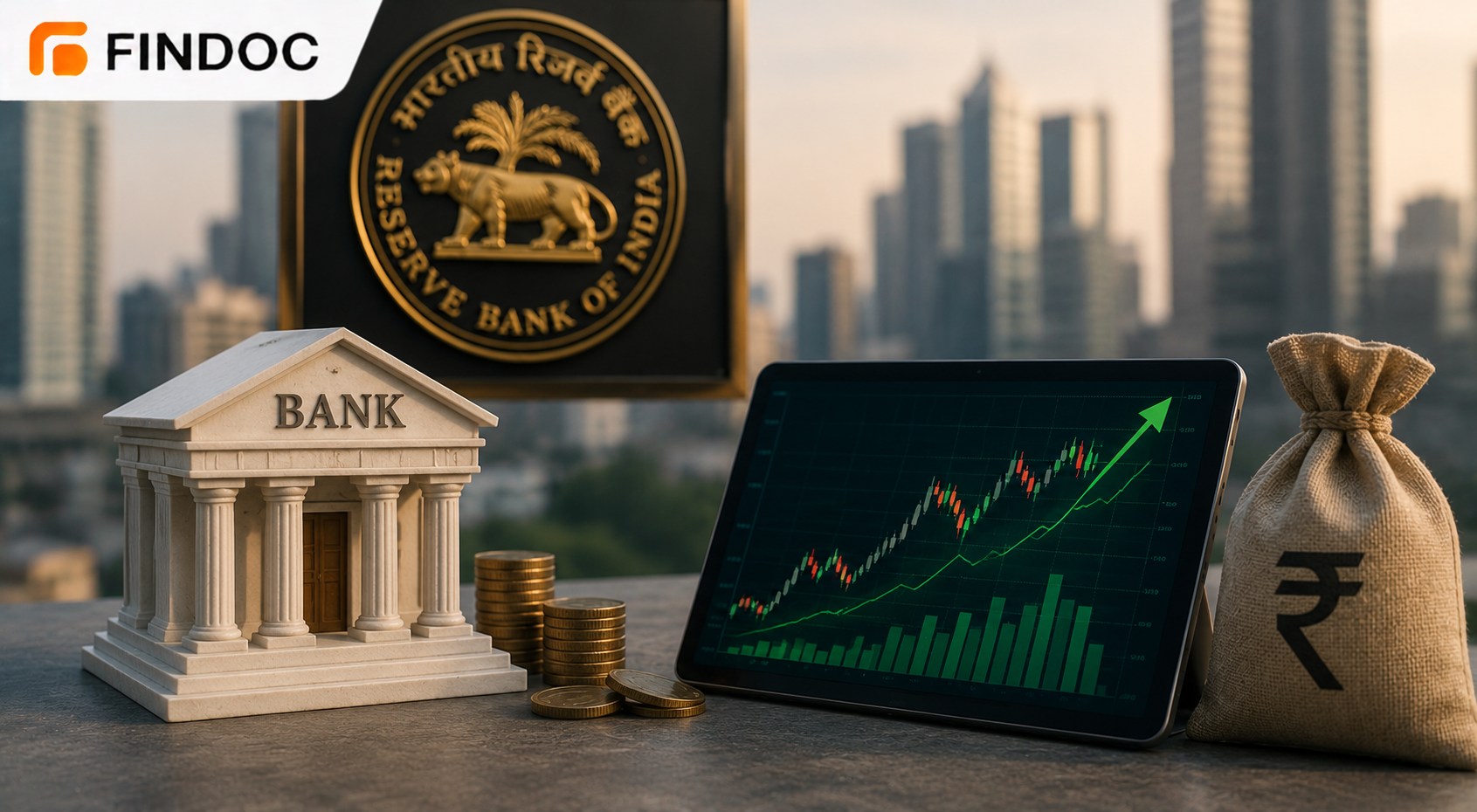 Indian Banking Sector Steadies as RBI Liquidity Pivot, PSU Rally