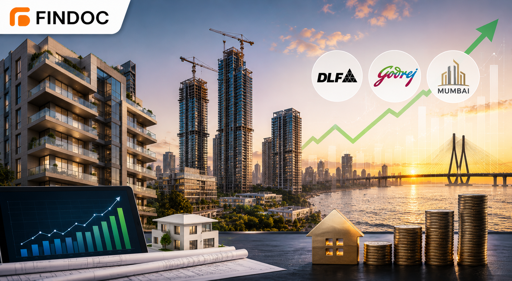 Indian Real Estate Outlook: DLF, Godrej, Mumbai Lead Cyclical