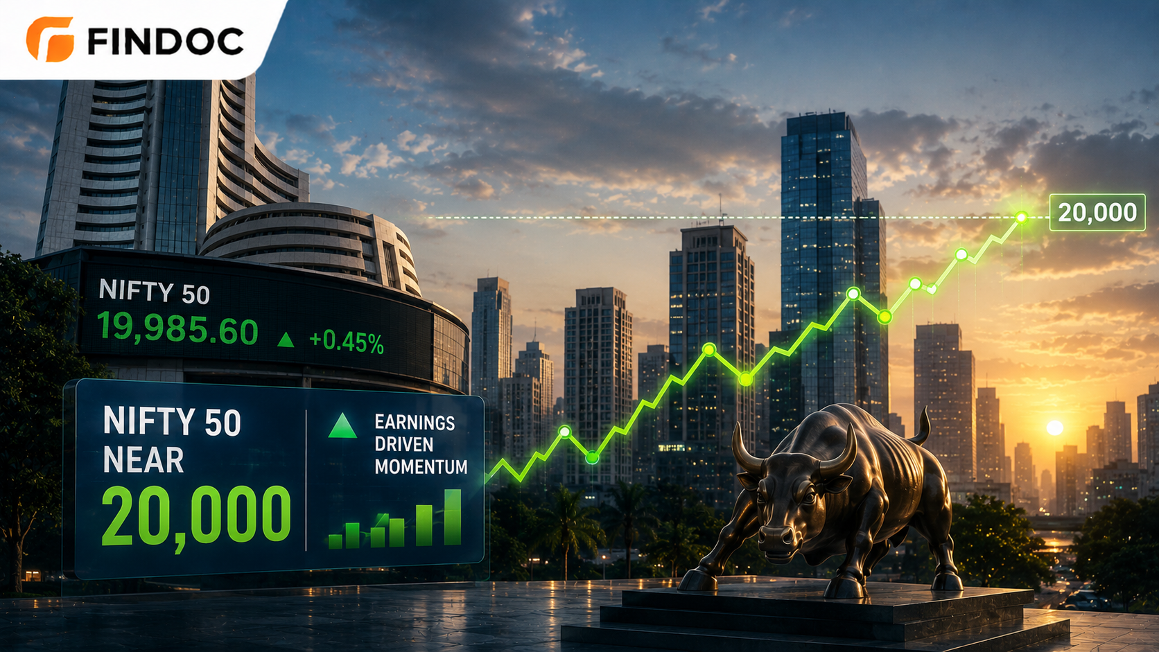 Nifty 50 gains on strong earnings momentum