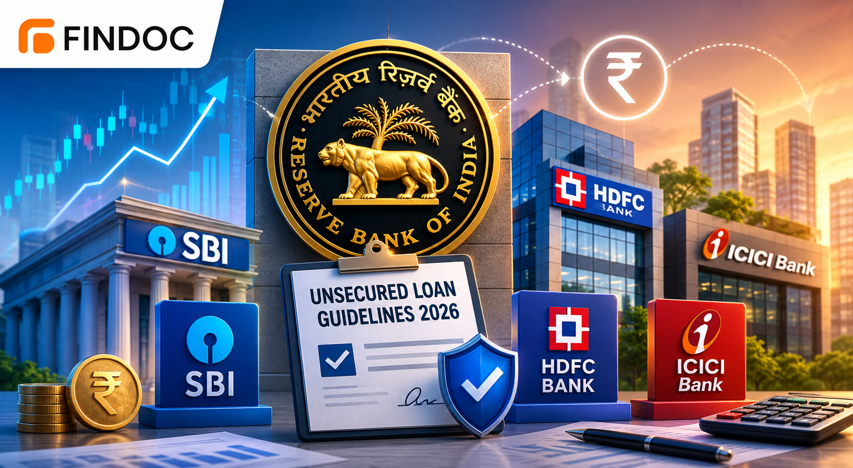 RBI Unsecured Loan Guidelines 2026: Impact on SBI, HDFC, ICICI Bank