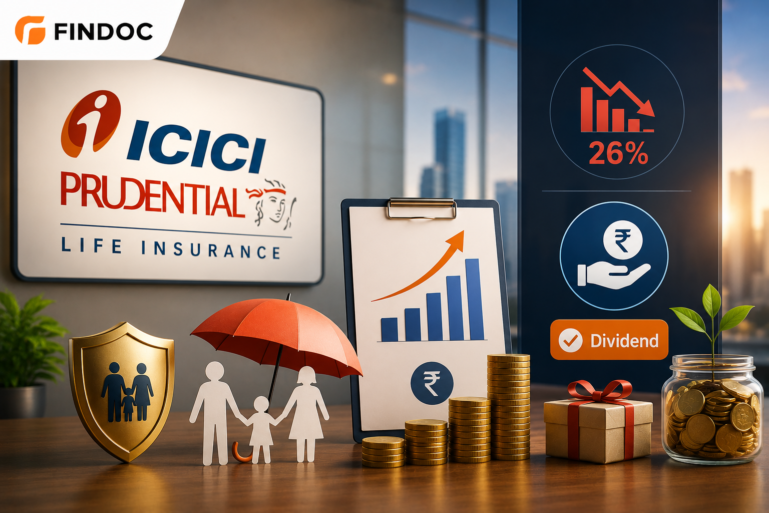 ICICI Prudential Life Insurance Reports Q4 Profit Decline of 26%; Dividend Announced as Premium Income Rises