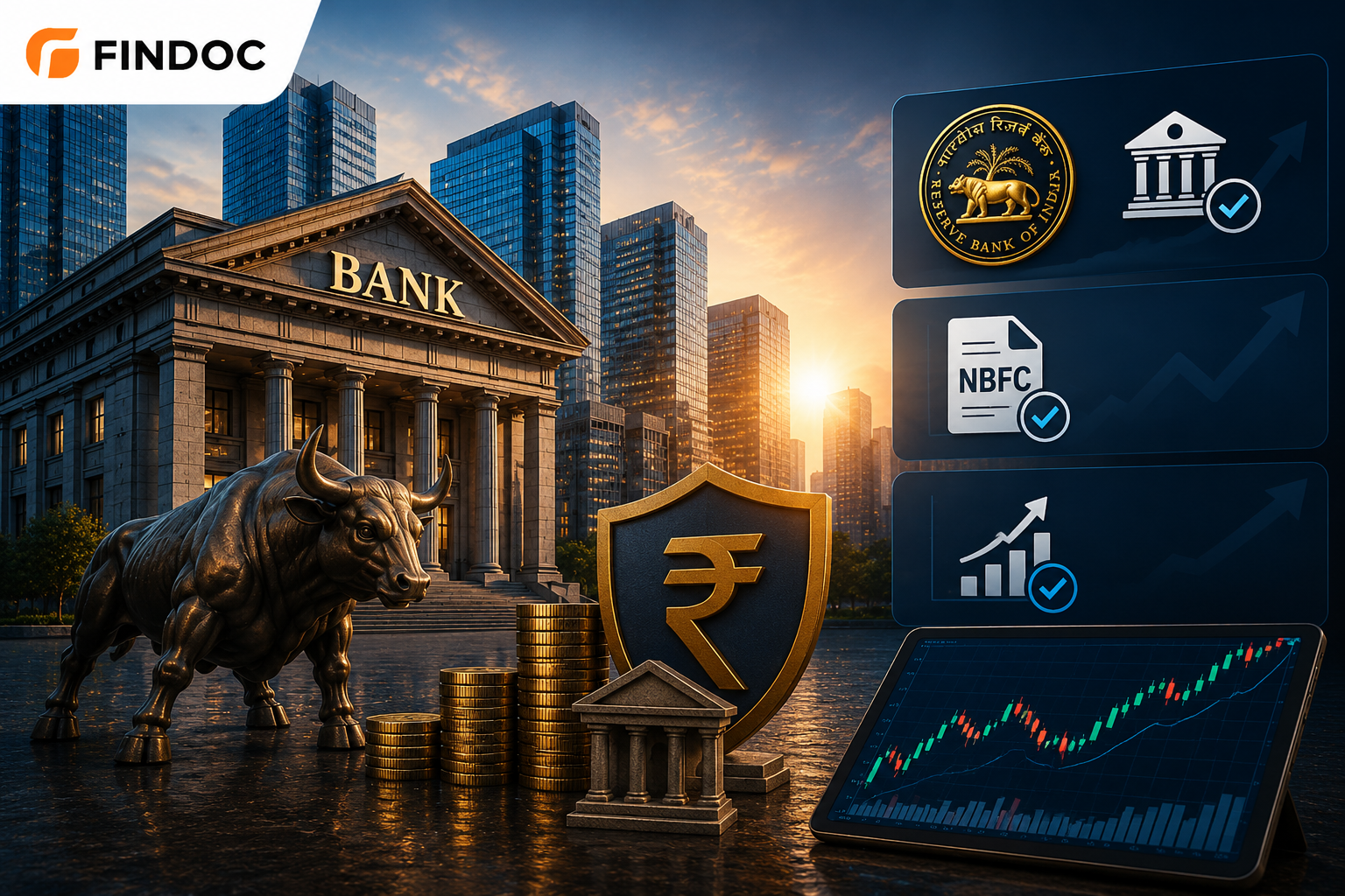 Indian Banking Sector Steadies as RBI Tweaks NBFC Norms, Lenders Eye