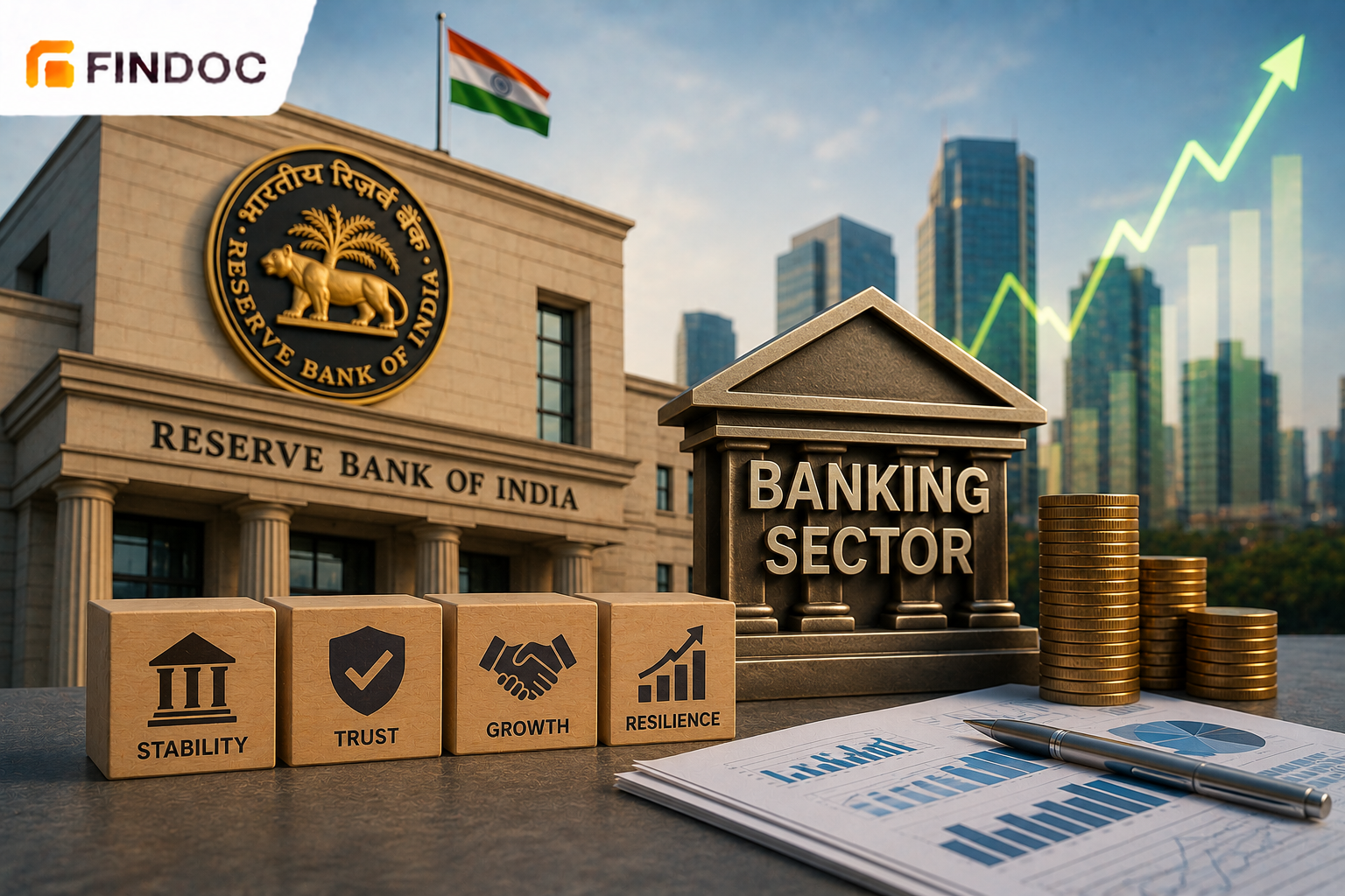 Indian Banking Sector Holds Steady as RBI Policy Anchors Markets