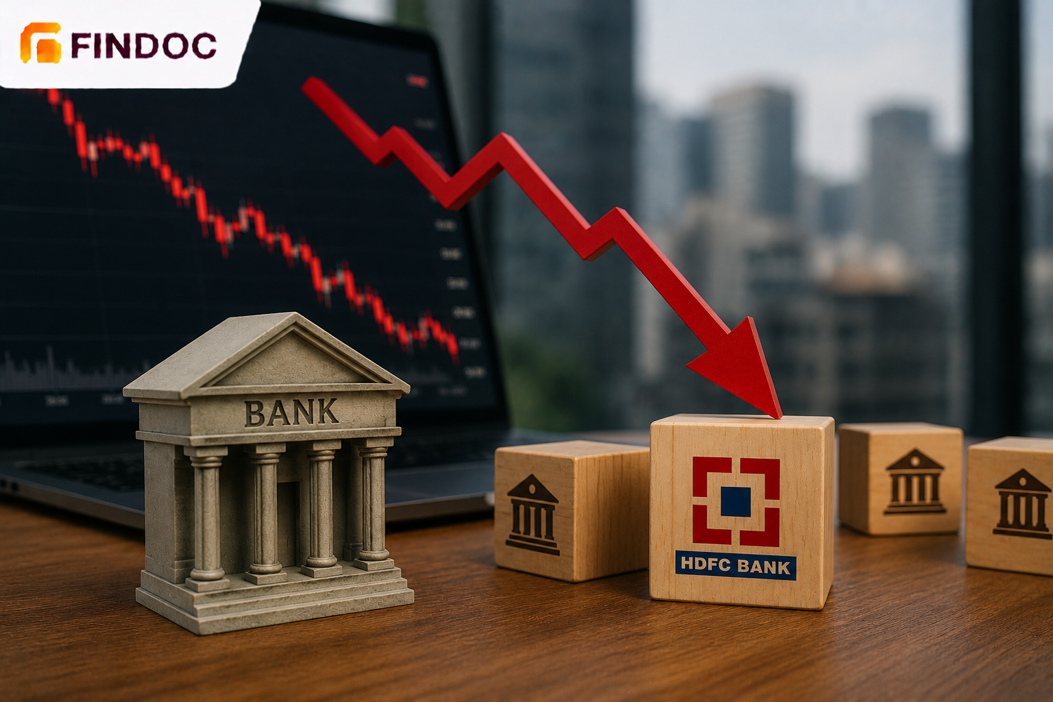 Indian Banking Stocks Extend Decline as HDFC Drag Weighs on Sensex