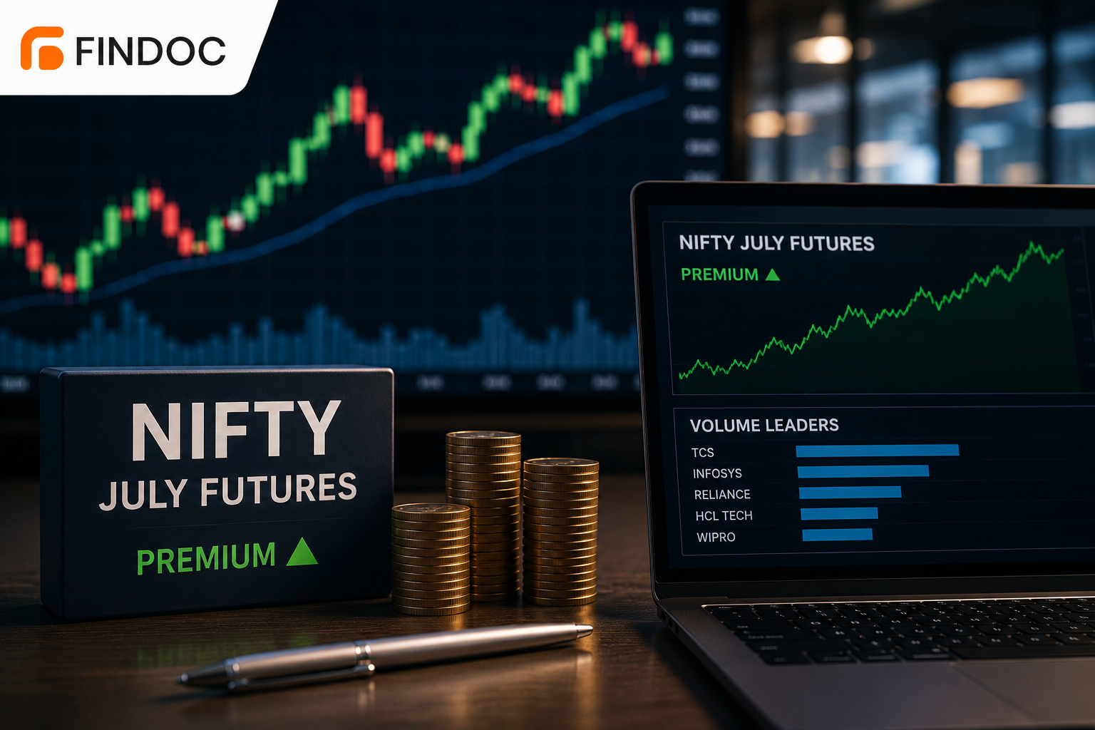 Nifty July futures trade at premium with IT lead