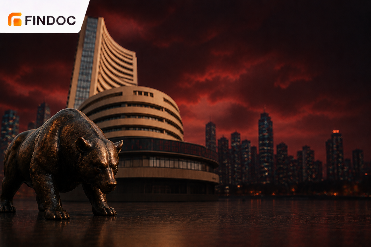 Sensex drops 531 points while Nifty falls 0.62 percent today