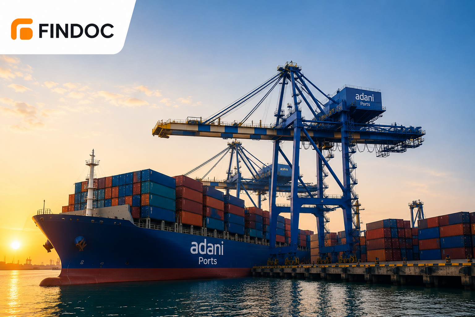 Adani Ports Shares Surge on 13% Cargo Volume Jump in June 2026
