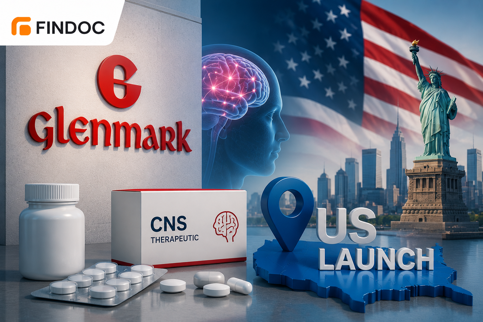Glenmark Enters US Generics with CNS Drug Launch
