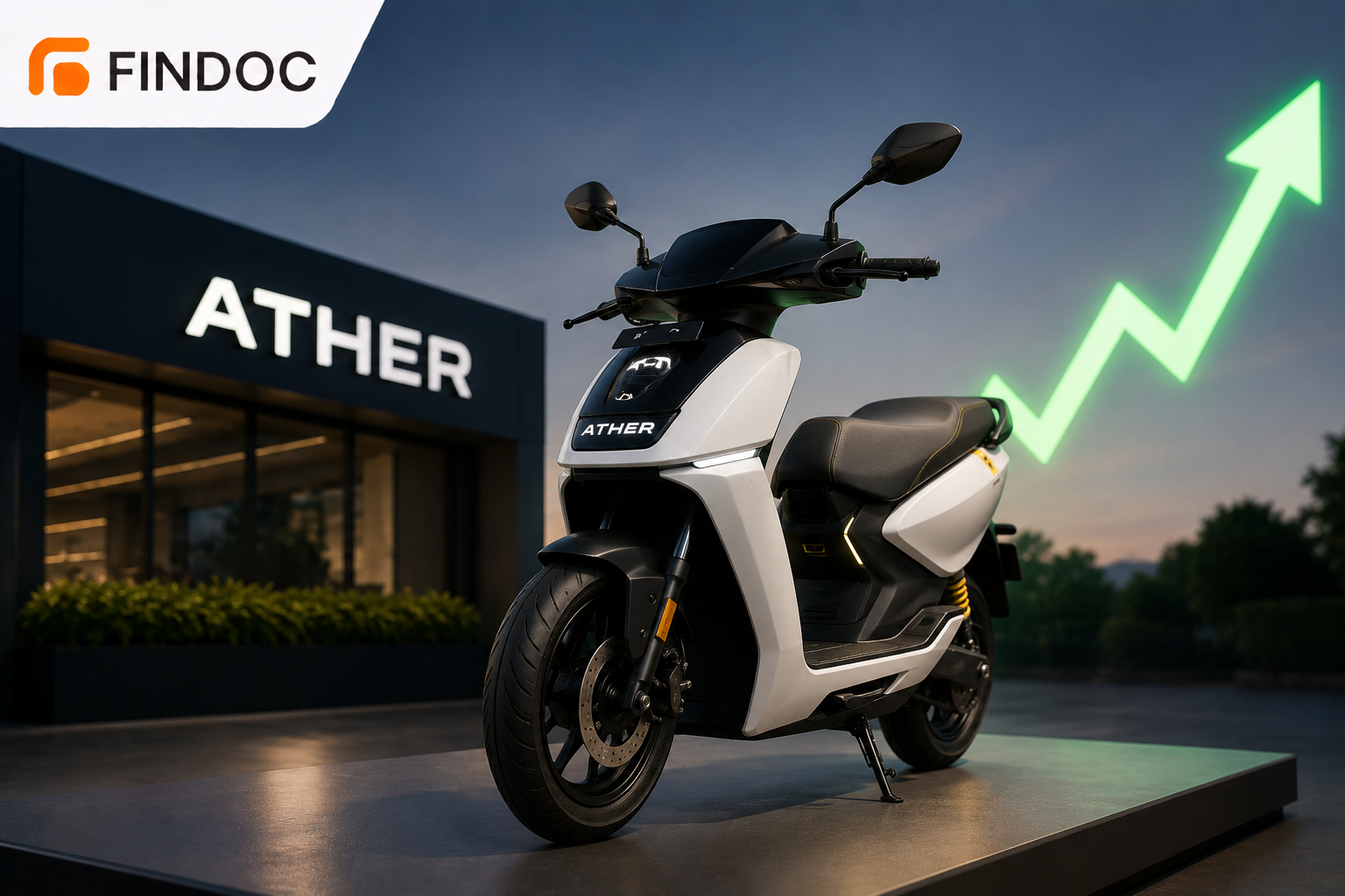 Ather Energy Hits Record High on Konarc Electric Scooter Launch