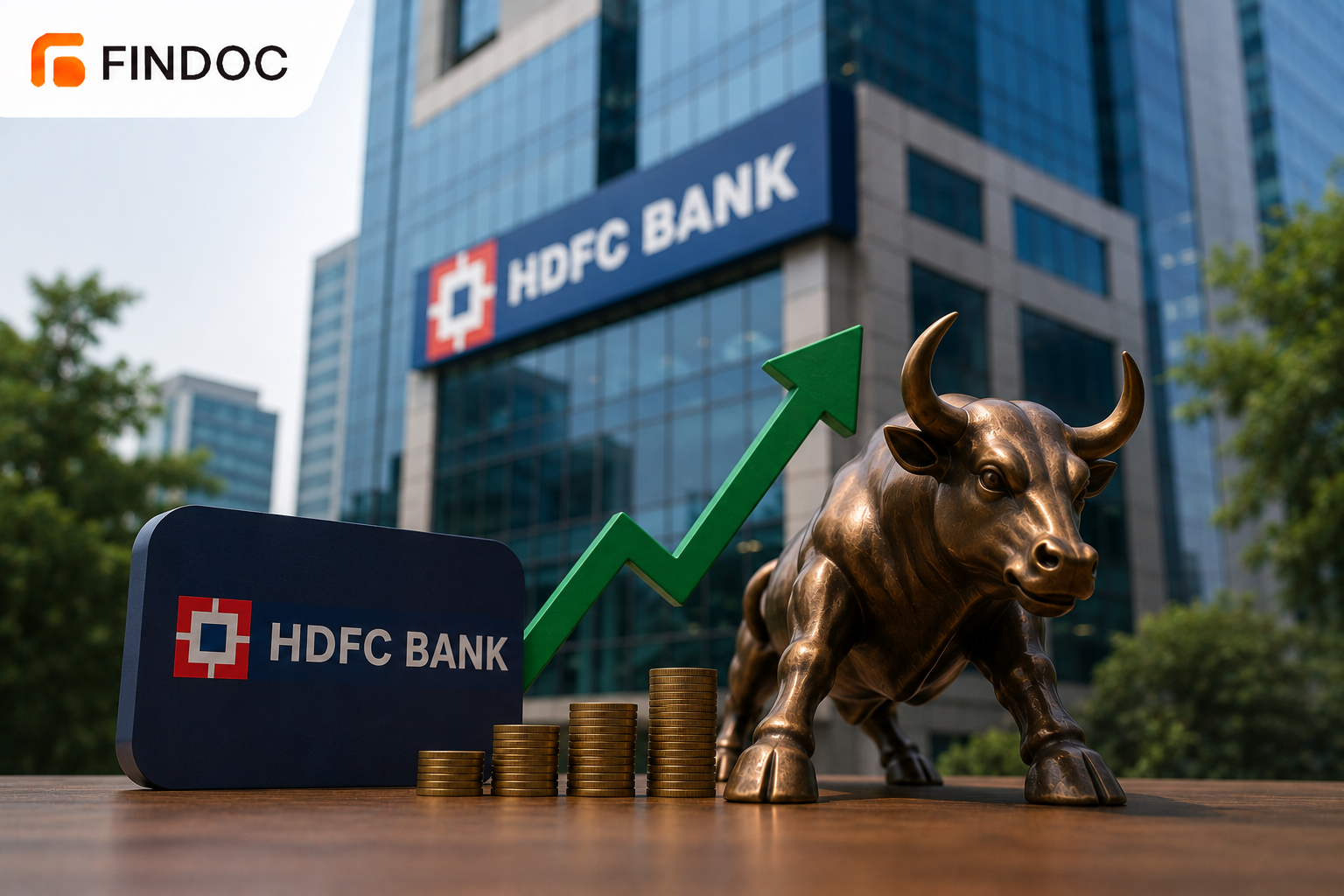 HDFC Bank Share Price Rises 1% After LIC Stake Buying