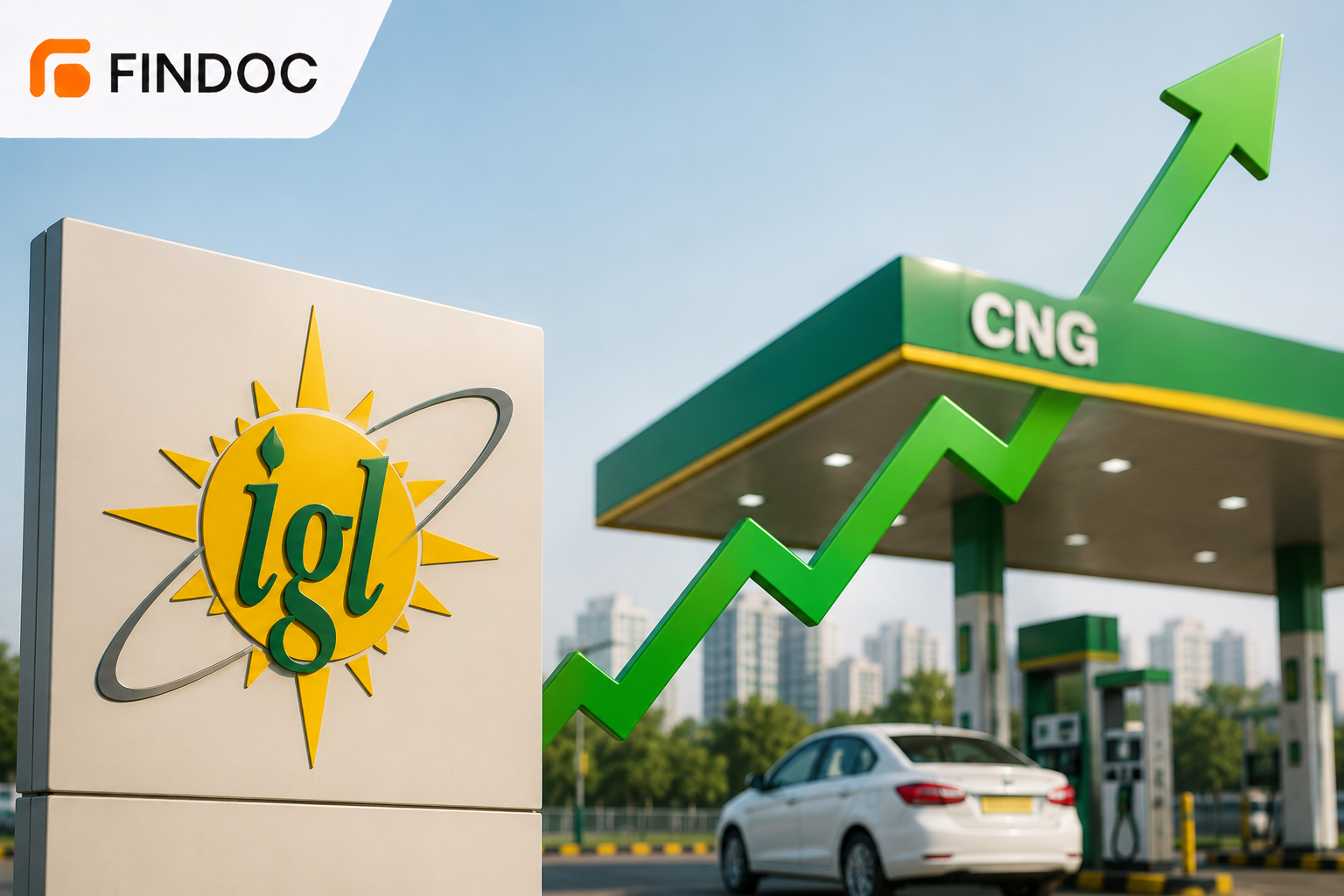 IGL Stock Rises 2% as Delhi CNG Price Hike Eases Margin Strain