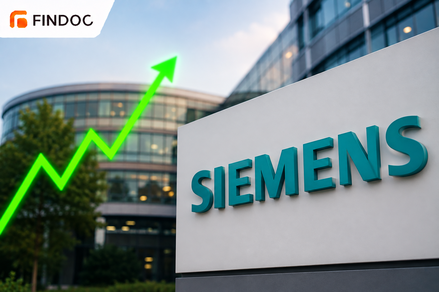 Siemens shares rise to a fresh BSE high
