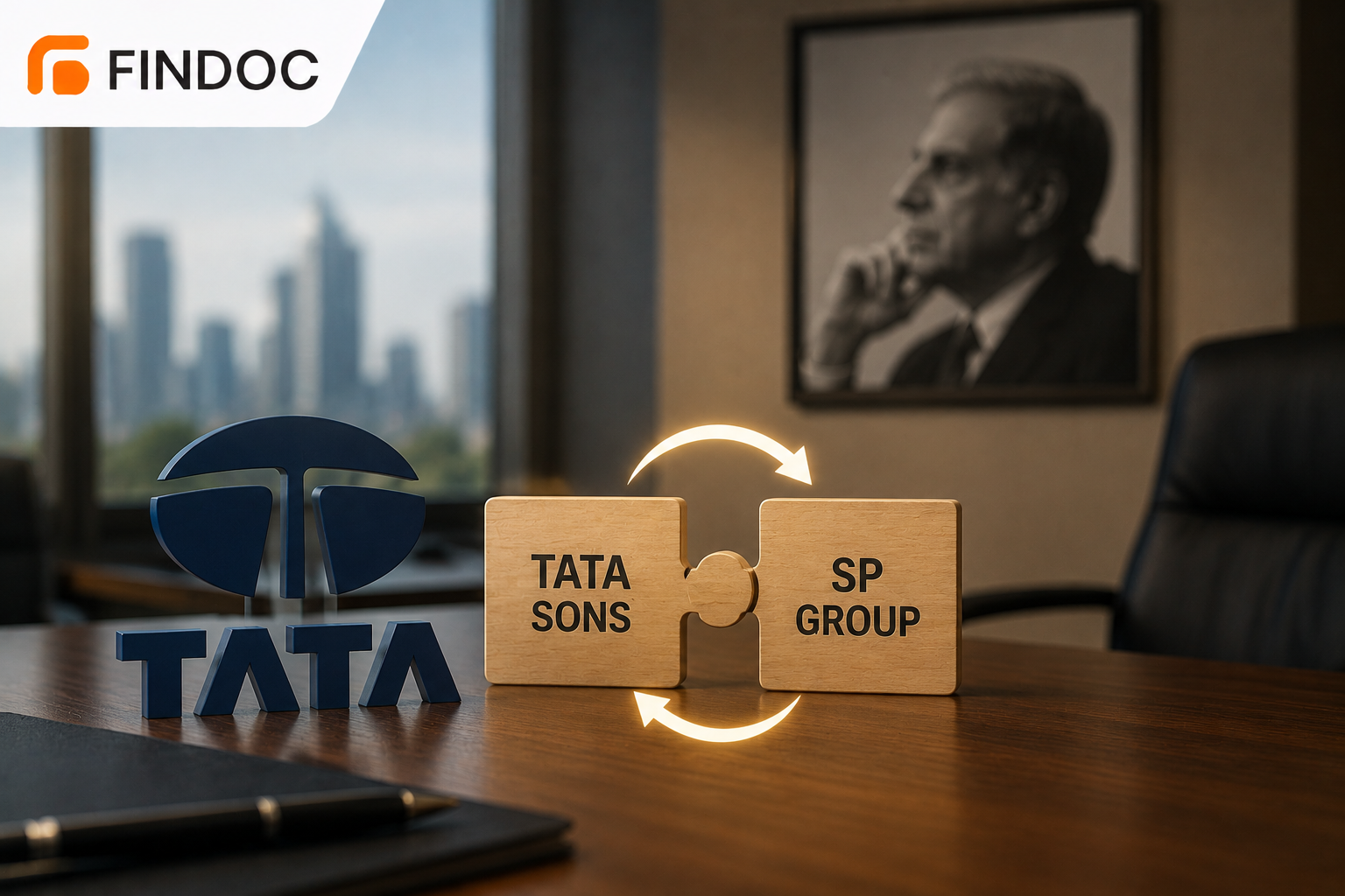 Noel Tata, SP Group Weigh Share Swap for Tata Sons Exit