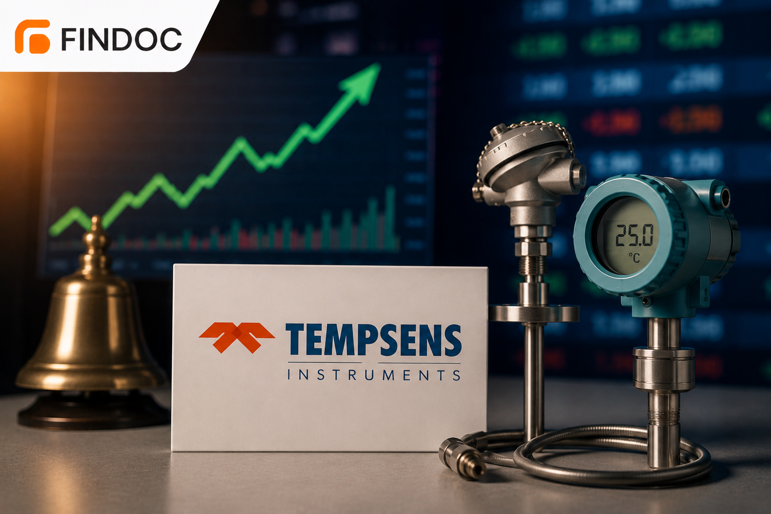 Tempsens Instruments Shares Double Investor Money on Debut