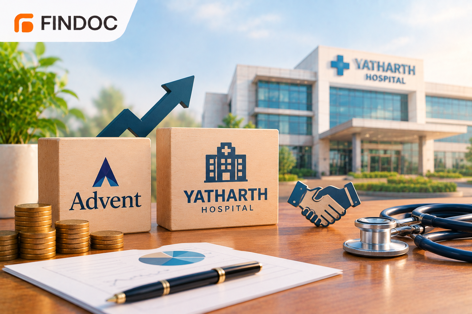 Advent Invests ₹3,150 Cr in Yatharth Hospital for 24.9% Stake