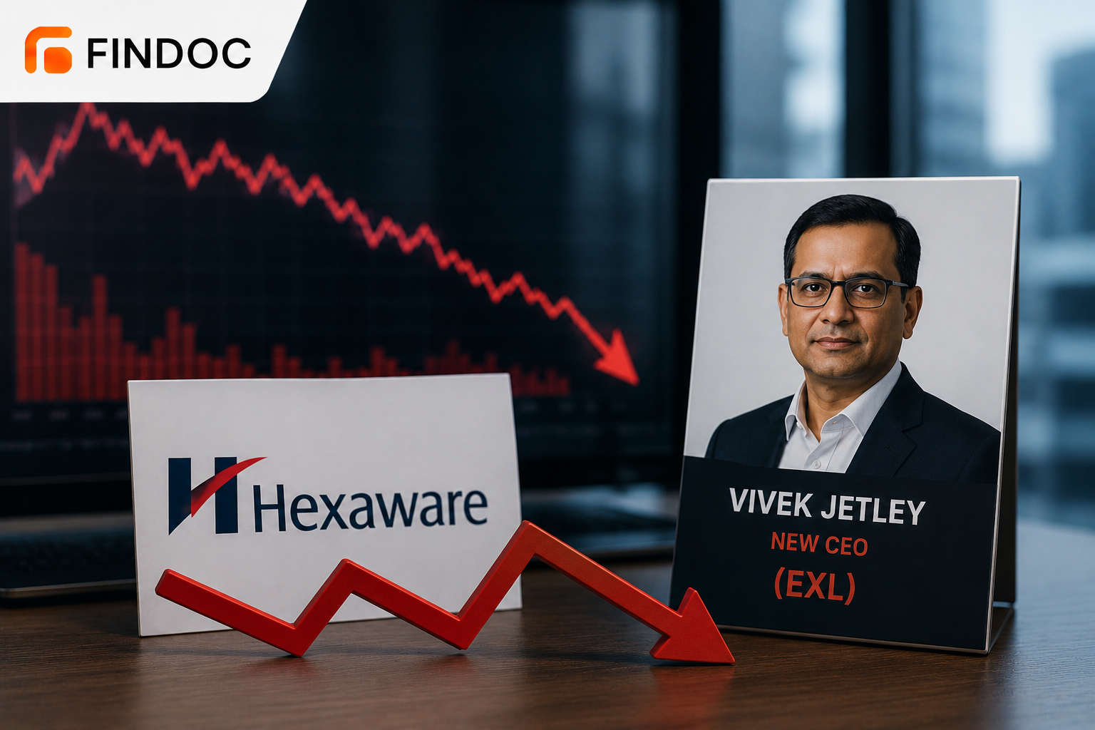 Hexaware Stock Slides as EXL’s Vivek Jetley Named New CEO