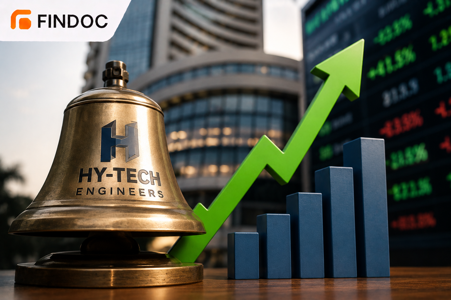 Hy-Tech Engineers shares debut at 41.5% premium