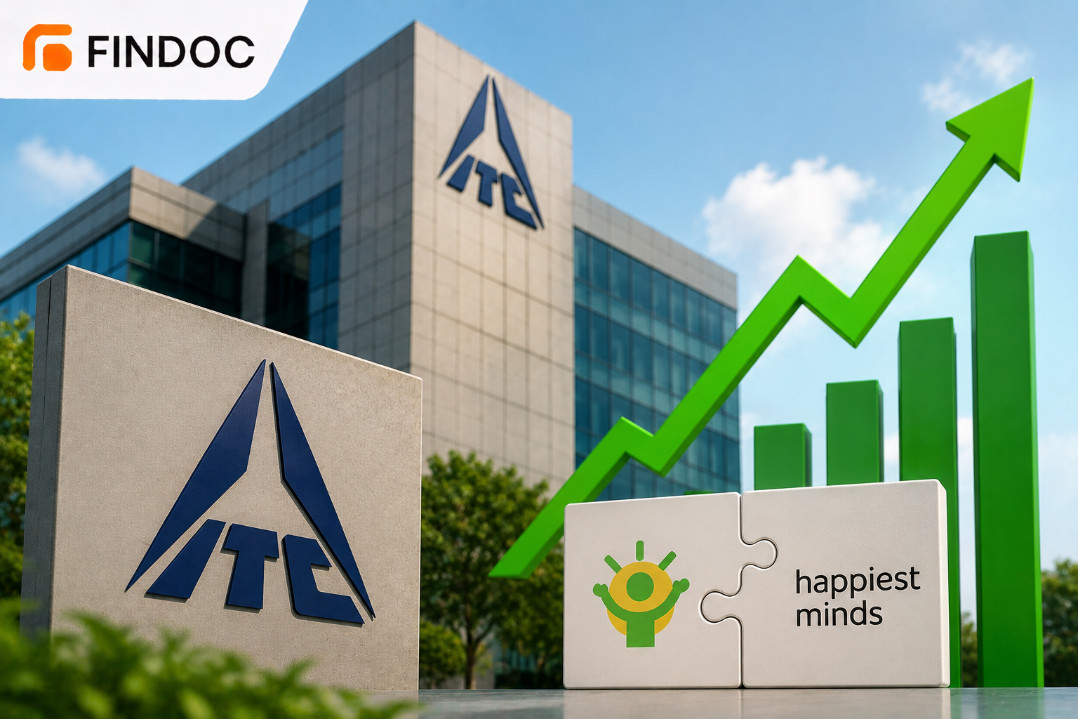ITC and Happiest Minds merger sparks stock rally