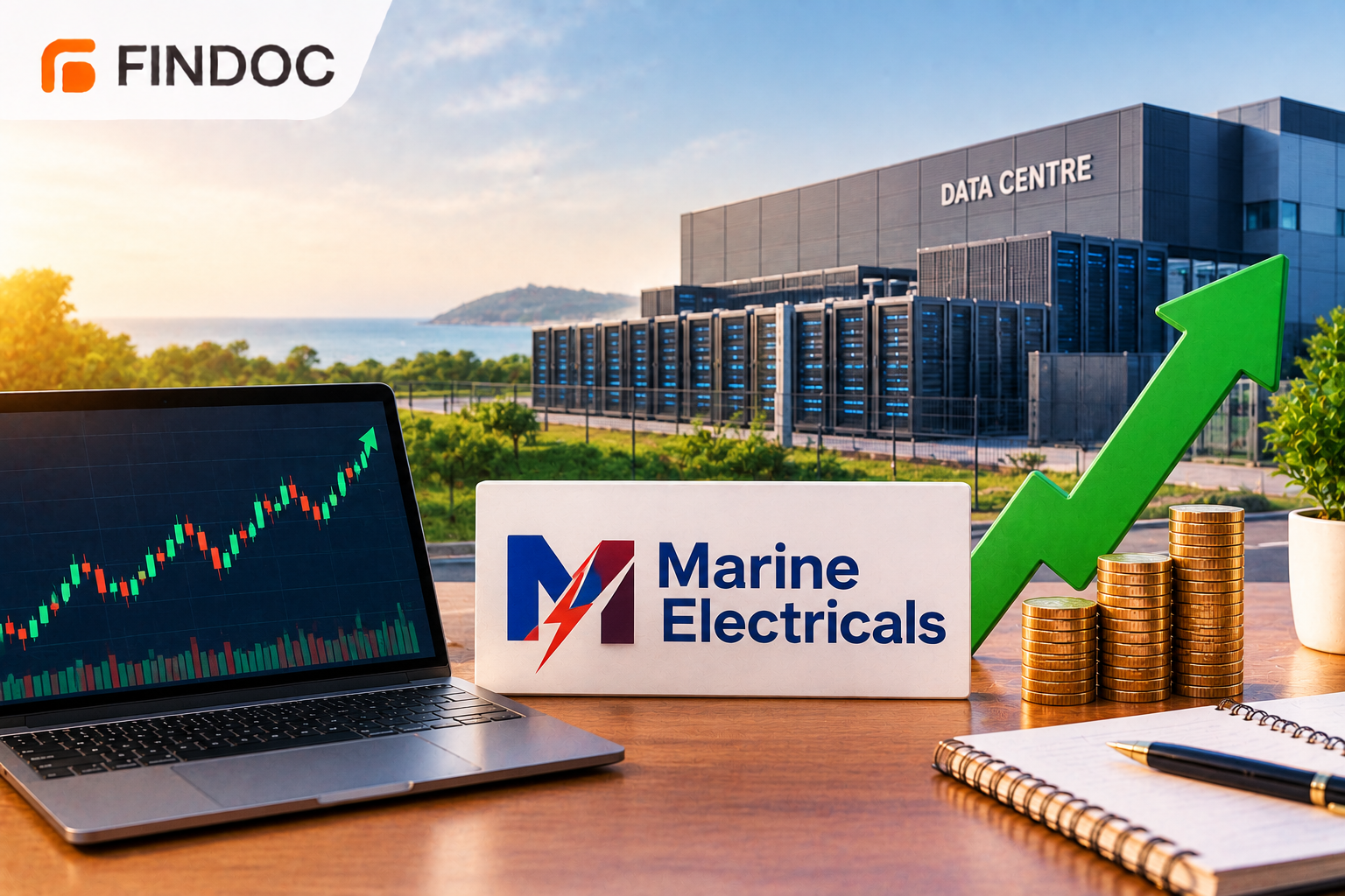 Marine Electricals Jumps 9.65% On New Goa Data-Centre Plant