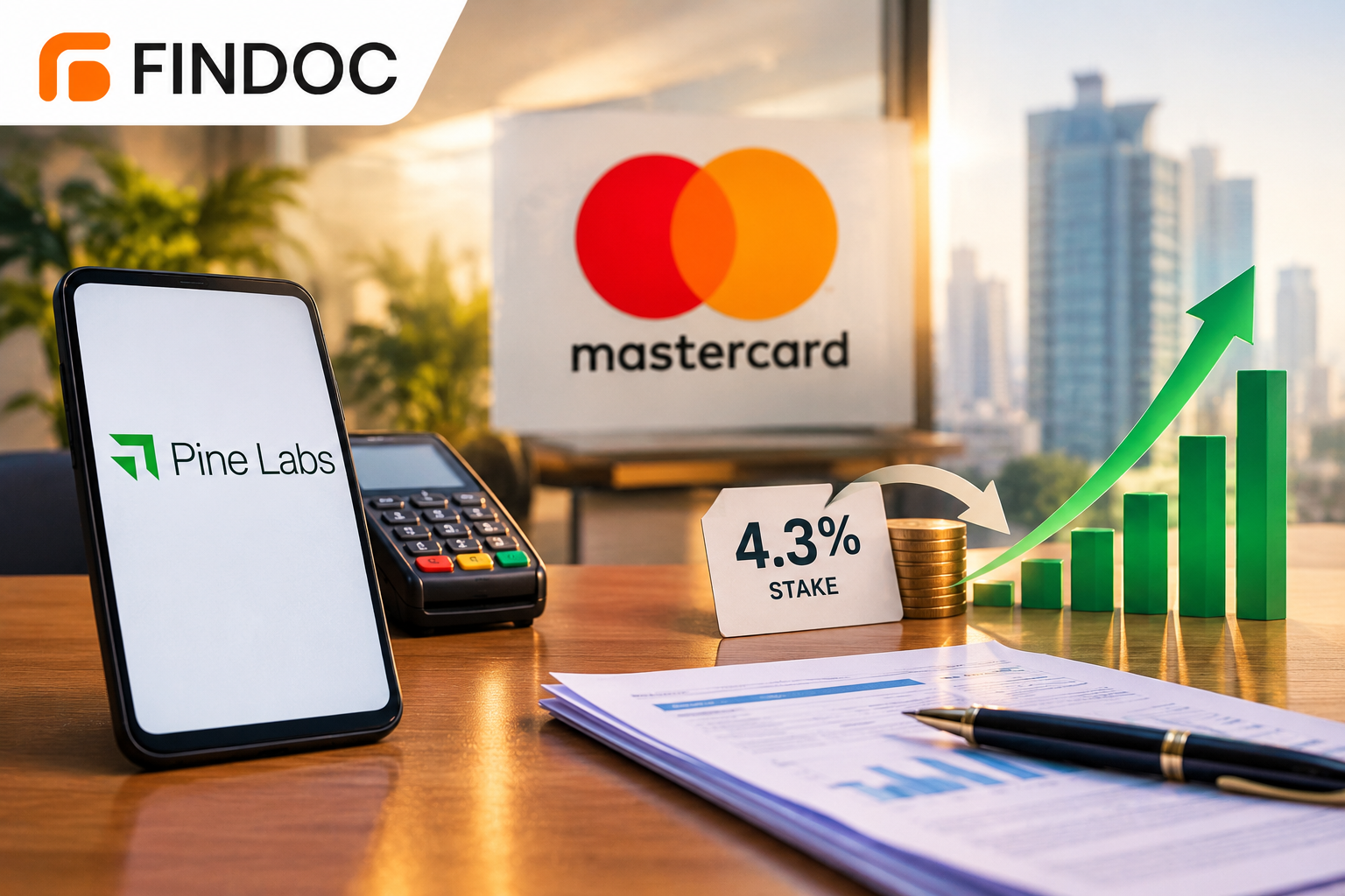 Pine Labs Shares Rise As Mastercard Sells 4.3% Stake