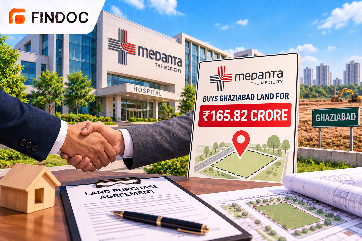Medanta operator buys Ghaziabad land for ₹165.82 crore