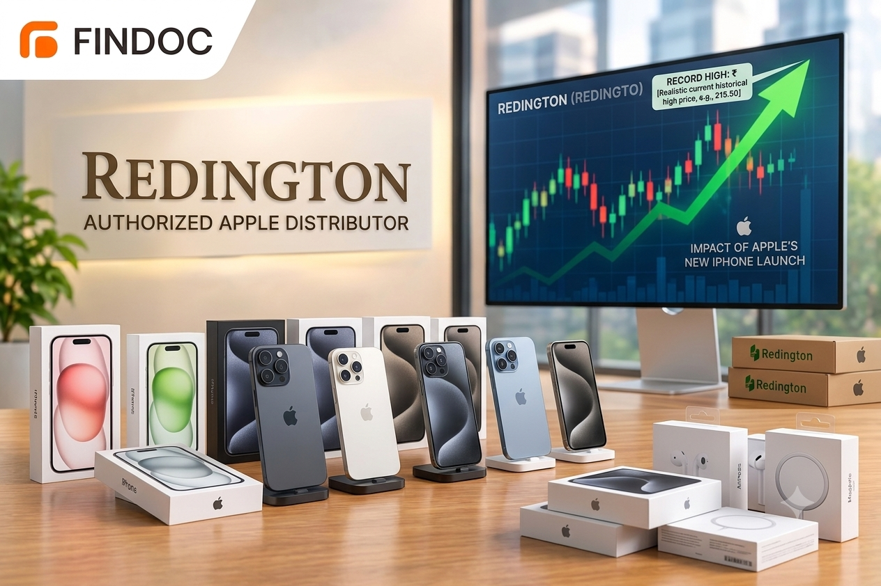 Redington Shares Hit Record High on Apple’s New iPhone Launch