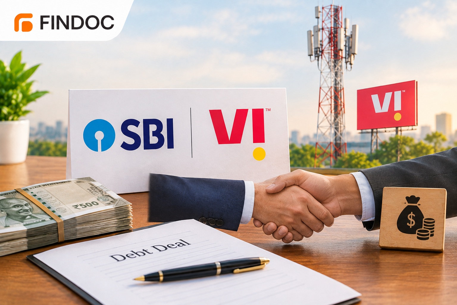 SBI-Led Lenders Agree $3.5 Billion Debt Deal for Vodafone Idea