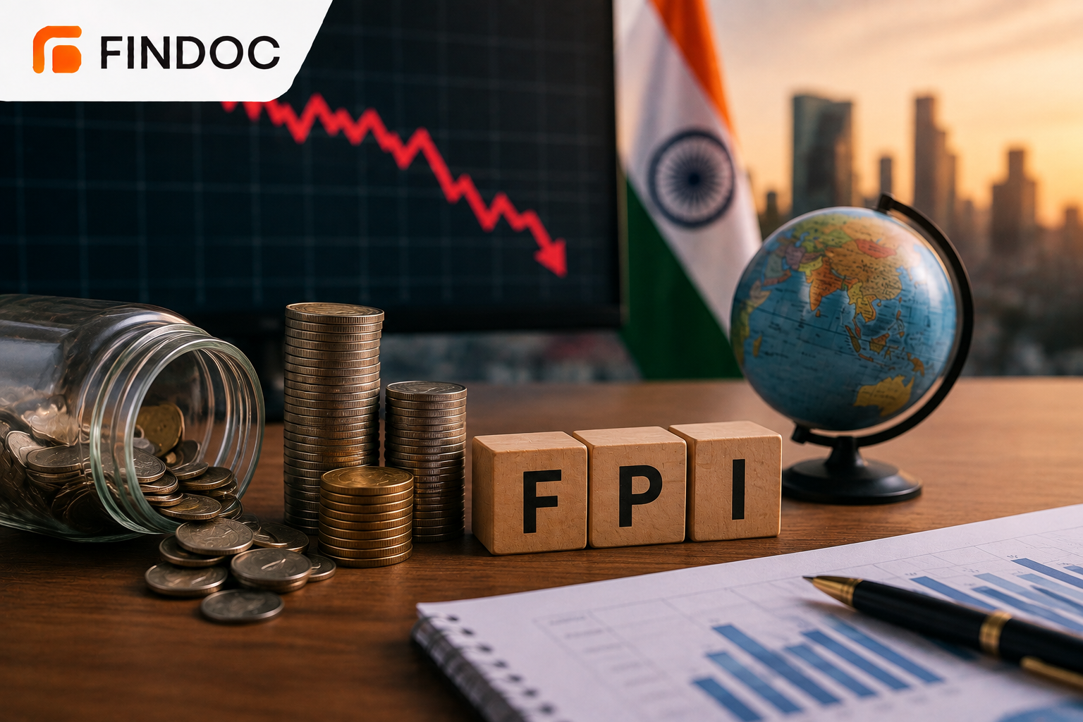 FPI Outflows Cross ₹2.5 Lakh Crore in 2026, Beating All of 2025