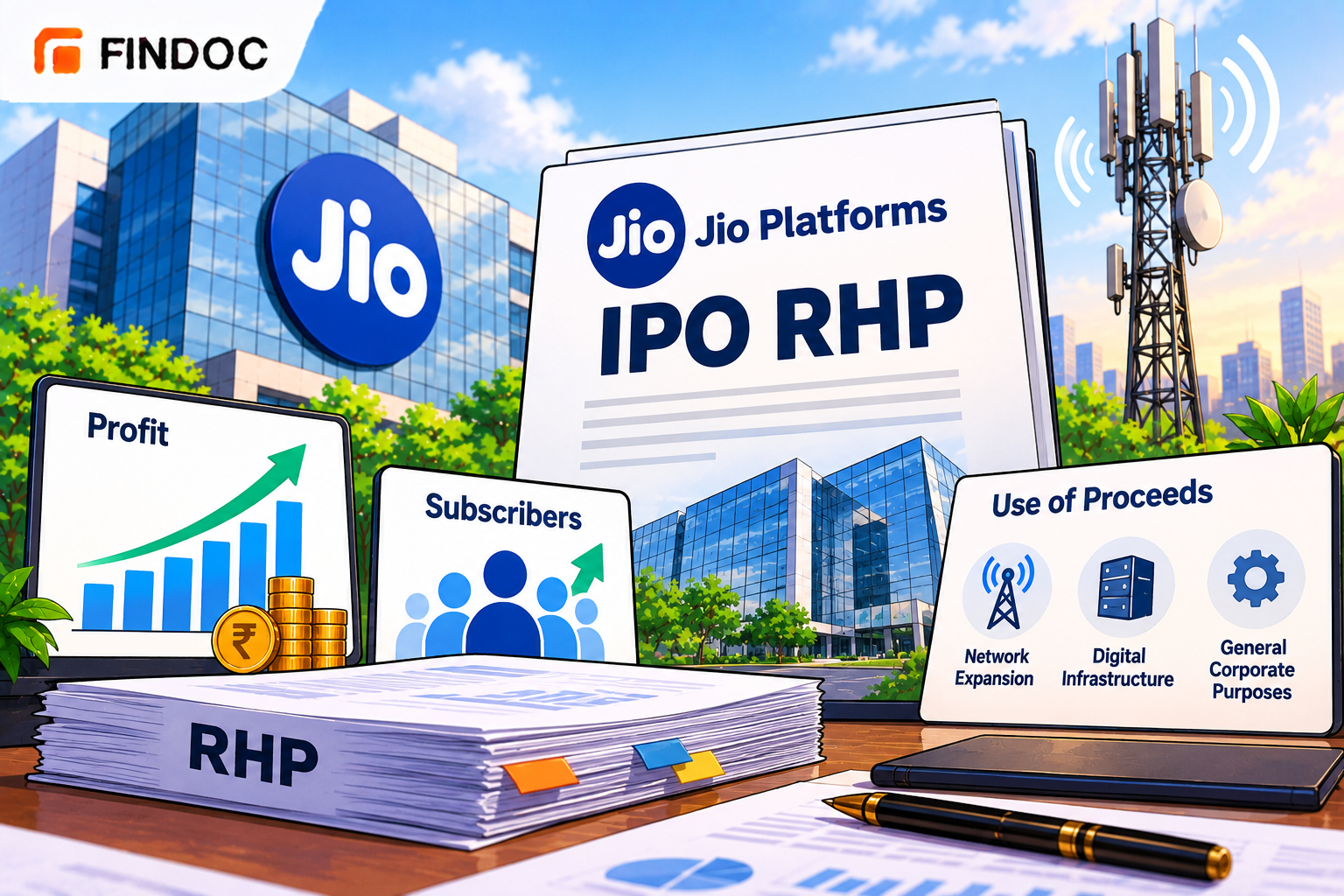 Jio Platforms IPO RHP: Profit, Subscribers and Use of Proceeds