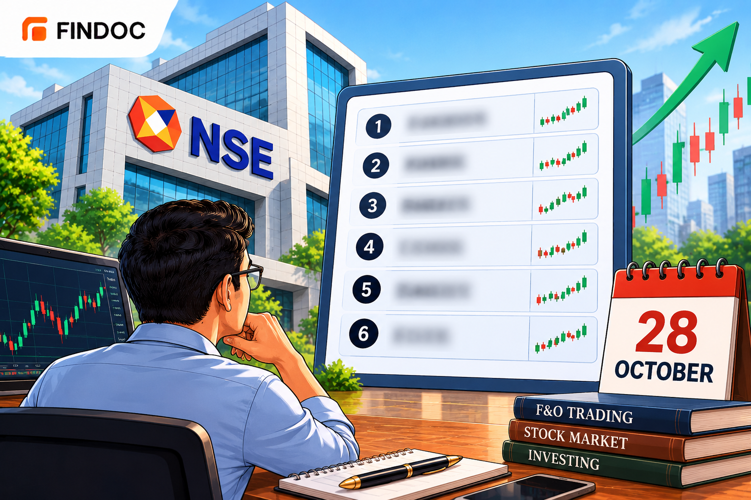 NSE adds six stocks to F&O trading from October 28