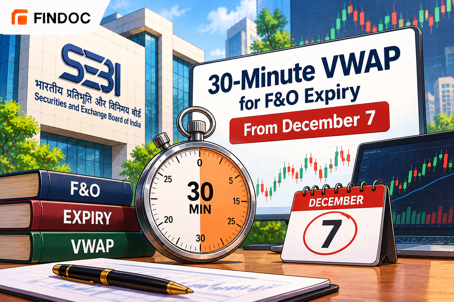 SEBI Restores 30-Minute VWAP for F&O Expiry From December 7