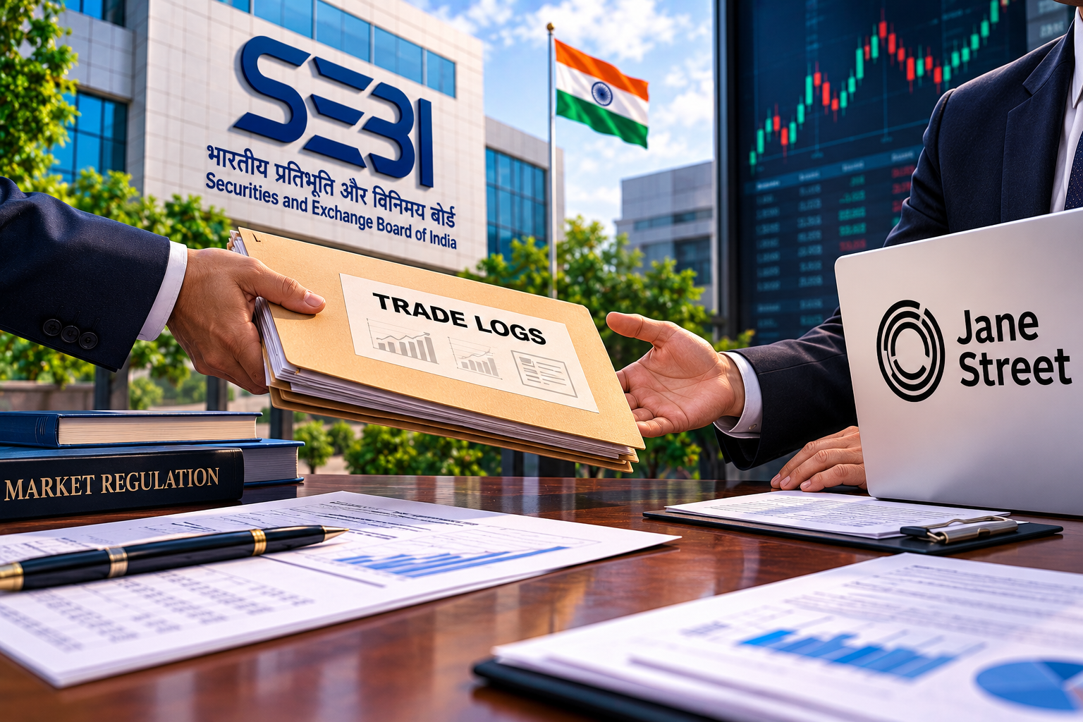 SEBI Shares Trade Logs With Jane Street, Seeks Its Response