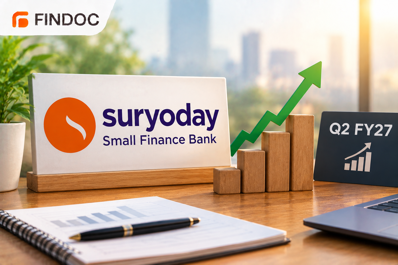Suryoday SFB Shares Jump 5% on Strong Q2 FY27 Business Update