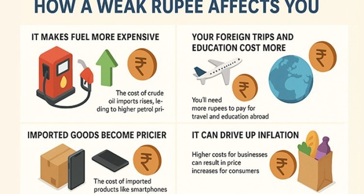 How a Weaker Rupee Affects You